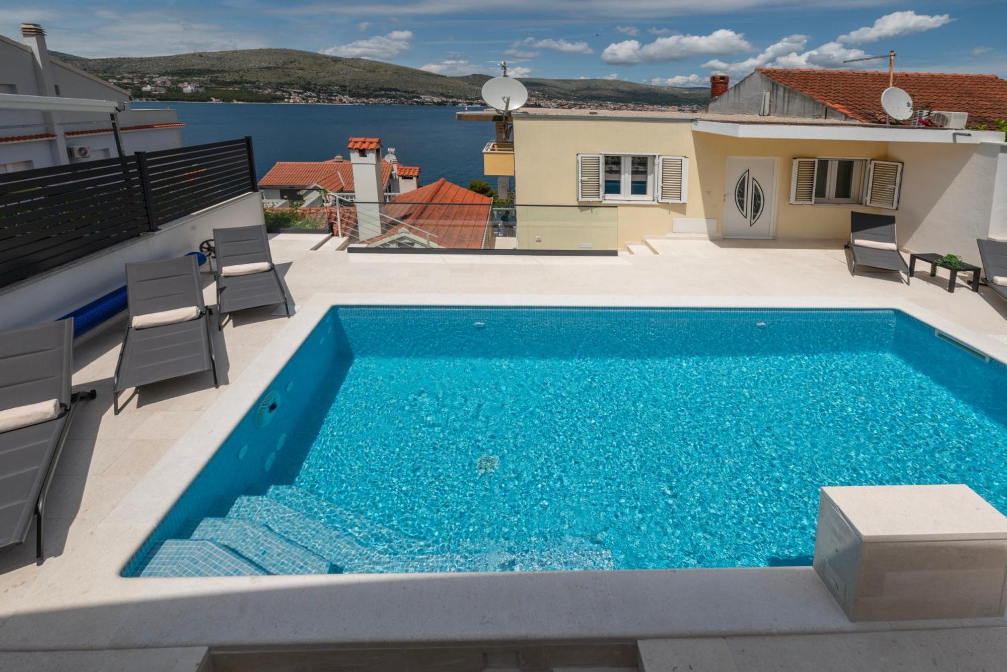 Lavanda Residence With Heated Pool Trogir Split Округ-Доньи Экстерьер фото